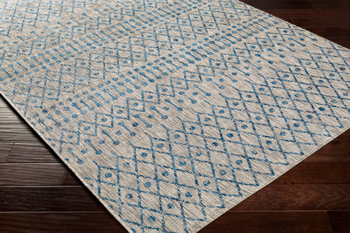 Surya Eagean Eag-2332 Denim, Dark Blue, Ink, Light Gray Rugs.