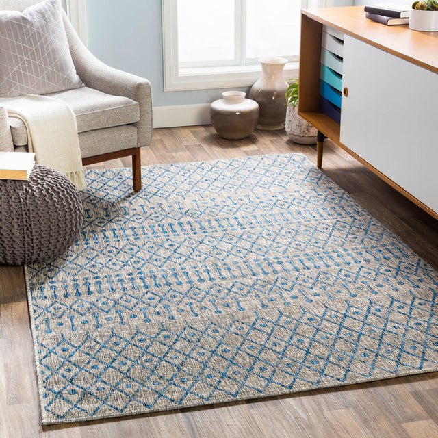 Surya Eagean Eag-2332 Denim, Dark Blue, Ink, Light Gray Rugs.