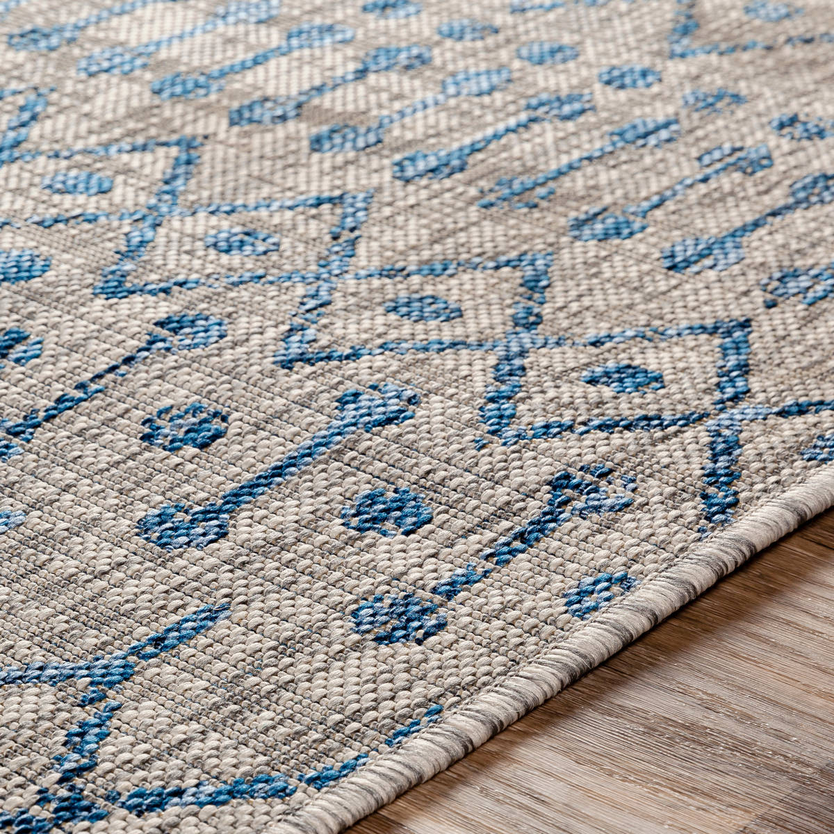Surya Eagean Eag-2332 Denim, Dark Blue, Ink, Light Gray Rugs.