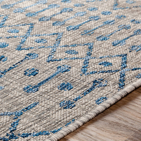 Surya Eagean Eag-2332 Denim, Dark Blue, Ink, Light Gray Rugs.