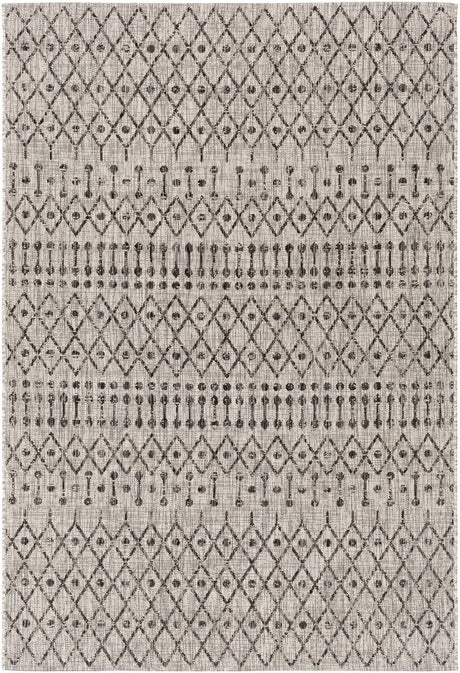 Surya Eagean Eag-2334 Black, Taupe, Light Gray, White Rugs.