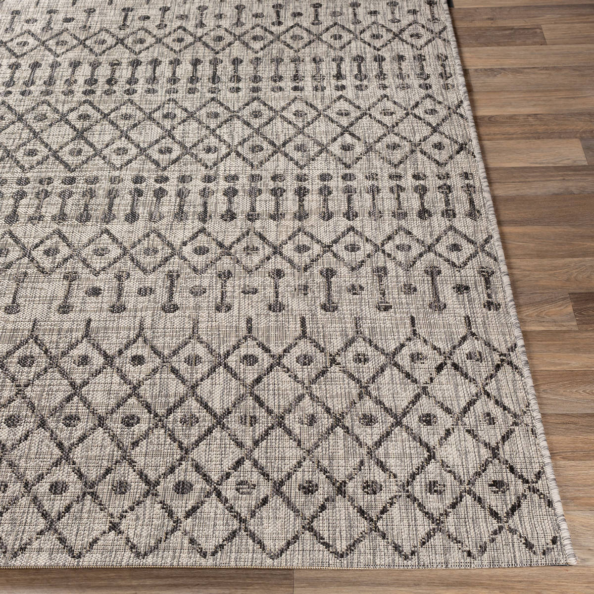 Surya Eagean Eag-2334 Black, Taupe, Light Gray, White Area Rug