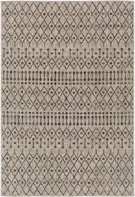 Surya Eagean Eag-2334 Black, Taupe, Light Gray, White Rugs.