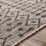 Surya Eagean Eag-2334 Black, Taupe, Light Gray, White Rugs.