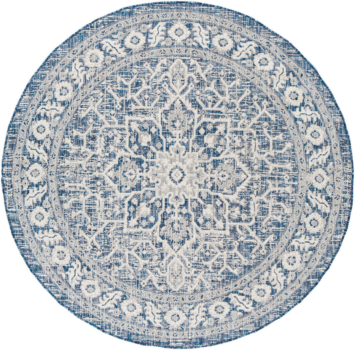 Surya Eagean Eag-2336 Navy, Denim, White Area Rug