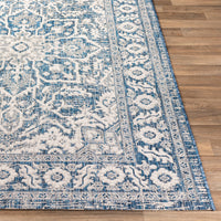 Surya Eagean Eag-2336 Navy, Denim, White Area Rug