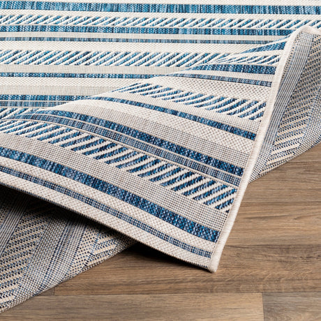 Surya Eagean Eag-2337 Navy, Denim, White Rugs.