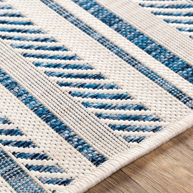 Surya Eagean Eag-2337 Navy, Denim, White Rugs.