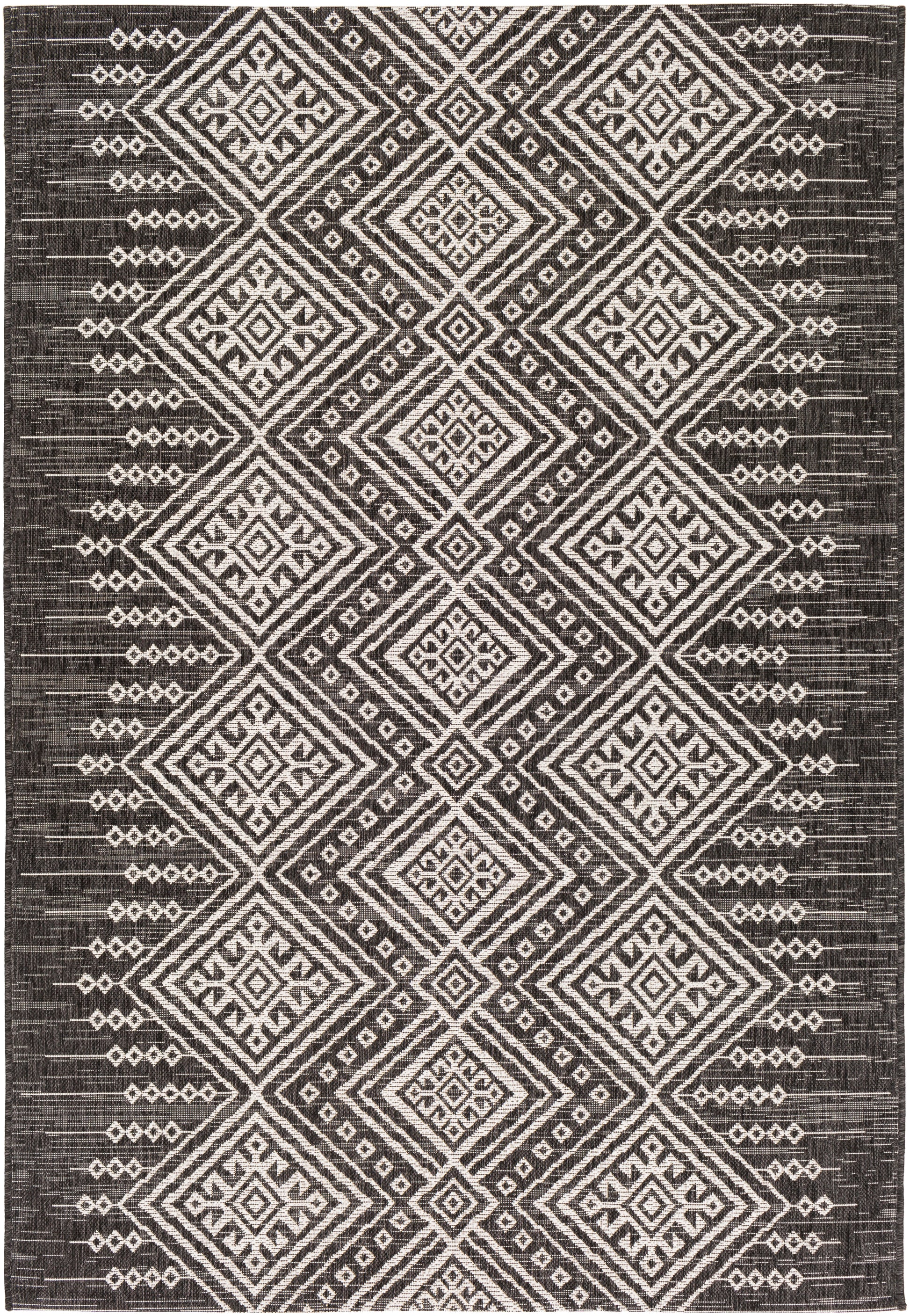 Surya Eagean Eag-2338 Black, White Area Rug