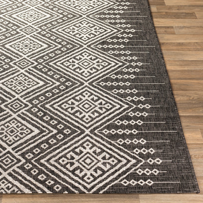 Surya Eagean Eag-2338 Black, White Area Rug