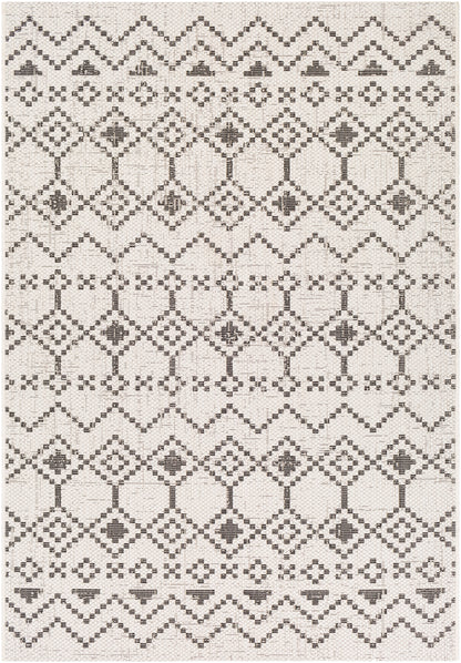 Surya Eagean Eag-2339 White, Black Area Rug