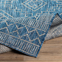 Surya Eagean Eag-2342 Denim, Dark Blue, Ink, Light Gray Area Rug