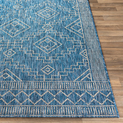 Surya Eagean Eag-2342 Denim, Dark Blue, Ink, Light Gray Area Rug