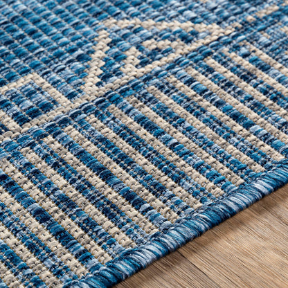 Surya Eagean Eag-2342 Denim, Dark Blue, Ink, Light Gray Area Rug