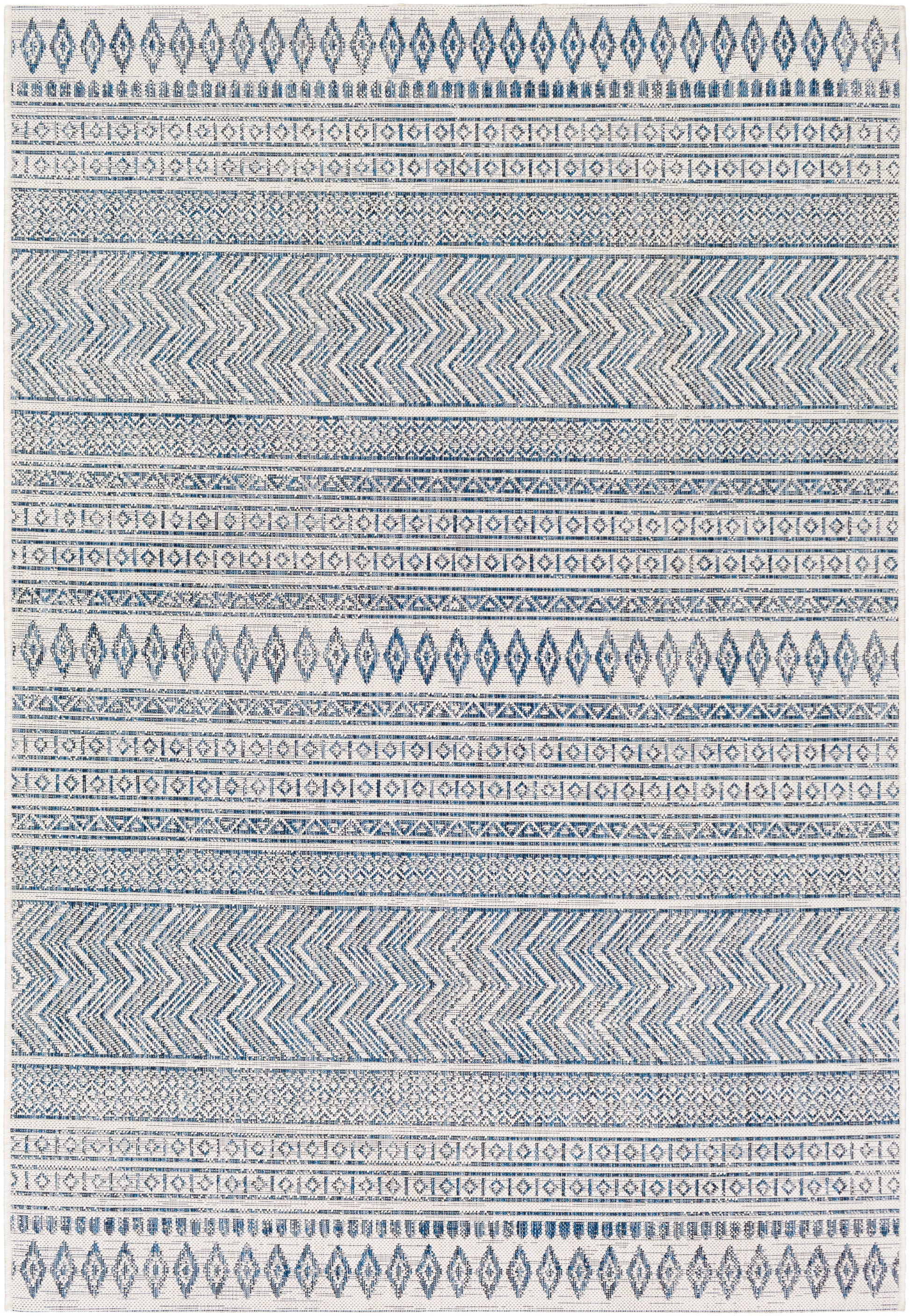 Surya Eagean Eag-2344 Denim, Navy, White Area Rug