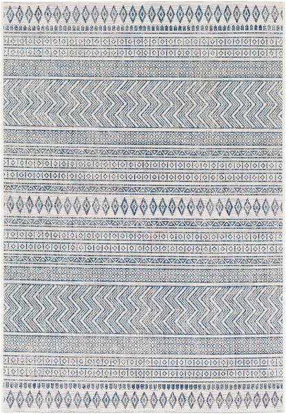 Surya Eagean Eag-2344 Denim, Navy, White Area Rug