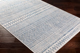 Surya Eagean Eag-2344 Denim, Navy, White Rugs.