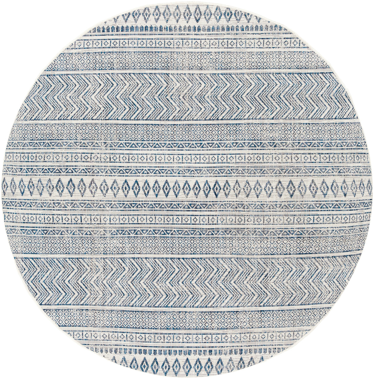 Surya Eagean Eag-2344 Denim, Navy, White Rugs.