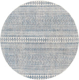 Surya Eagean Eag-2344 Denim, Navy, White Rugs.