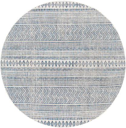 Surya Eagean Eag-2344 Denim, Navy, White Area Rug