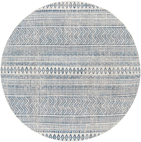 Surya Eagean Eag-2344 Denim, Navy, White Rugs.