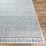 Surya Eagean Eag-2344 Denim, Navy, White Rugs.