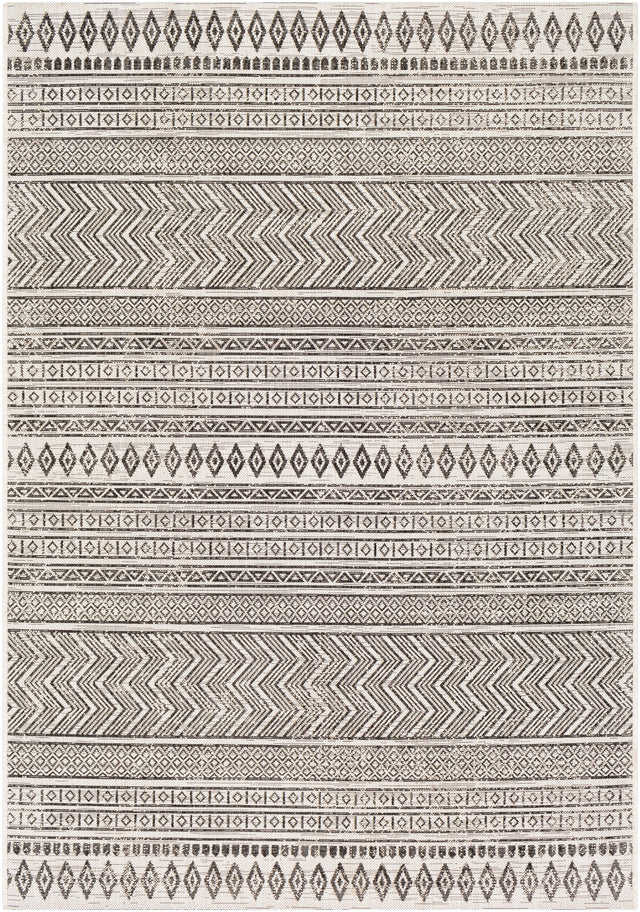 Surya Eagean Eag-2345 Black, White Rugs.