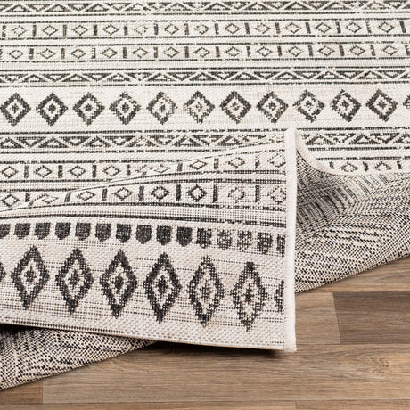 Surya Eagean Eag-2345 Black, White Rugs.