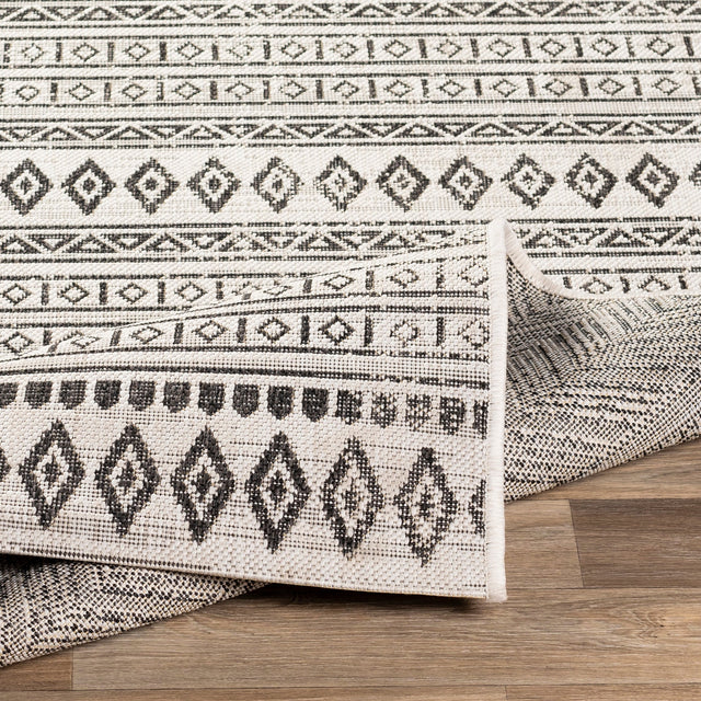 Surya Eagean Eag-2345 Black, White Rugs.