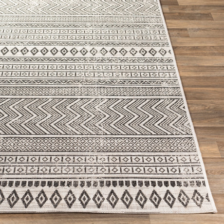 Surya Eagean Eag-2345 Black, White Rugs.