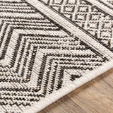 Surya Eagean Eag-2345 Black, White Rugs.
