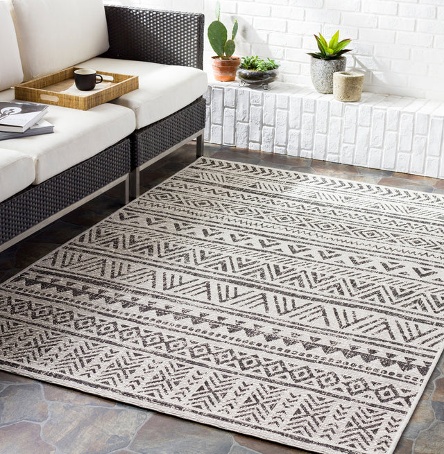 Surya Eagean Eag-2347 Black, Off-White Rug.