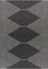 Surya Eagean Eag-2348 Charcoal, Cream, Light Gray Rugs.