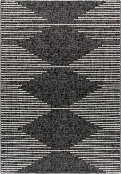 Surya Eagean Eag-2348 Charcoal, Cream, Light Gray Area Rug