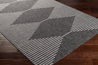 Surya Eagean Eag-2348 Charcoal, Cream, Light Gray Area Rug