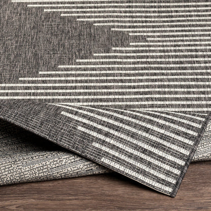 Surya Eagean Eag-2348 Charcoal, Cream, Light Gray Area Rug