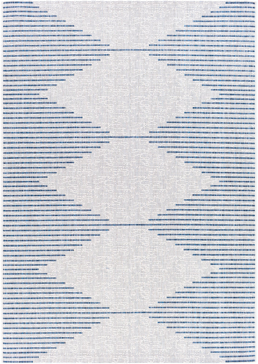 Surya Eagean Eag-2349 Bright Blue, Navy, Pale Blue, White Area Rug