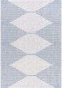 Surya Eagean Eag-2349 Bright Blue, Navy, Pale Blue, White Rugs.
