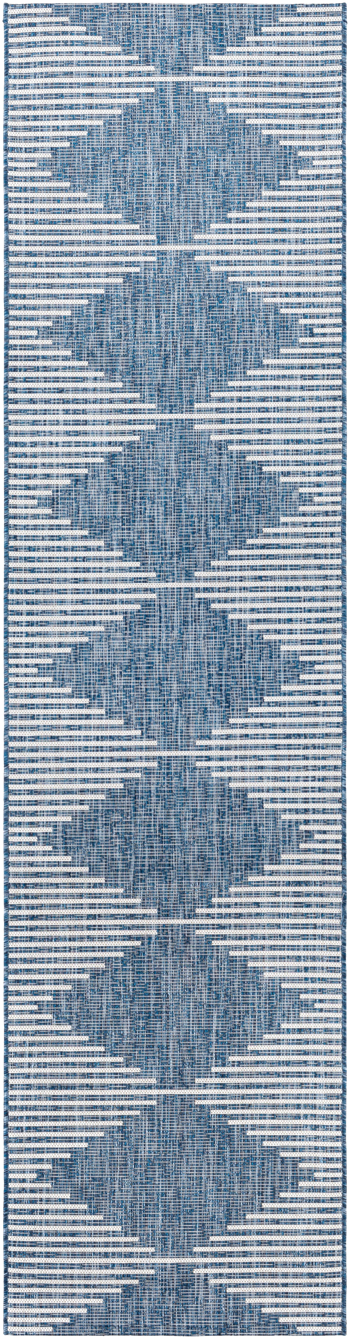 Surya Eagean Eag-2350 Bright Blue, Navy, Pale Blue, White Rugs.