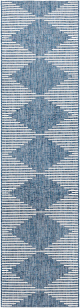 Surya Eagean Eag-2350 Bright Blue, Navy, Pale Blue, White Rugs.