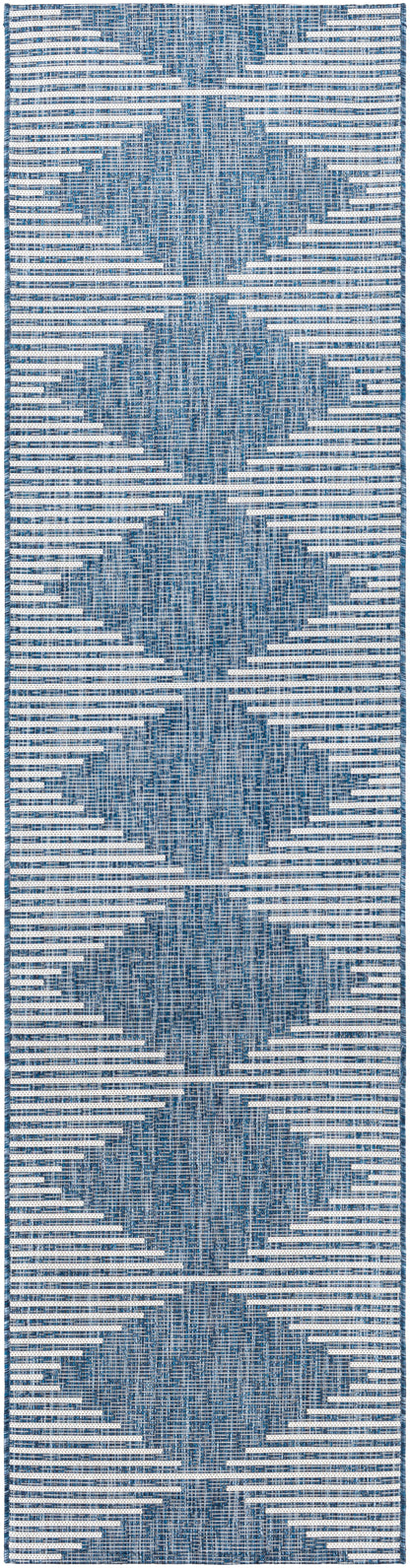 Surya Eagean Eag-2350 Bright Blue, Navy, Pale Blue, White Area Rug