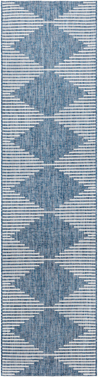 Surya Eagean Eag-2350 Bright Blue, Navy, Pale Blue, White Area Rug