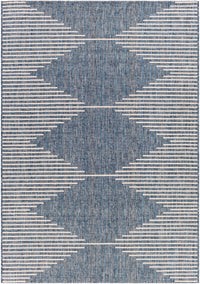 Surya Eagean Eag-2350 Bright Blue, Navy, Pale Blue, White Area Rug