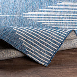 Surya Eagean Eag-2350 Bright Blue, Navy, Pale Blue, White Rugs.