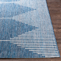 Surya Eagean Eag-2350 Bright Blue, Navy, Pale Blue, White Area Rug