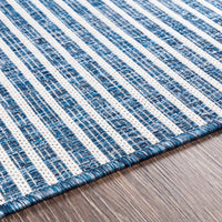 Surya Eagean Eag-2350 Bright Blue, Navy, Pale Blue, White Area Rug