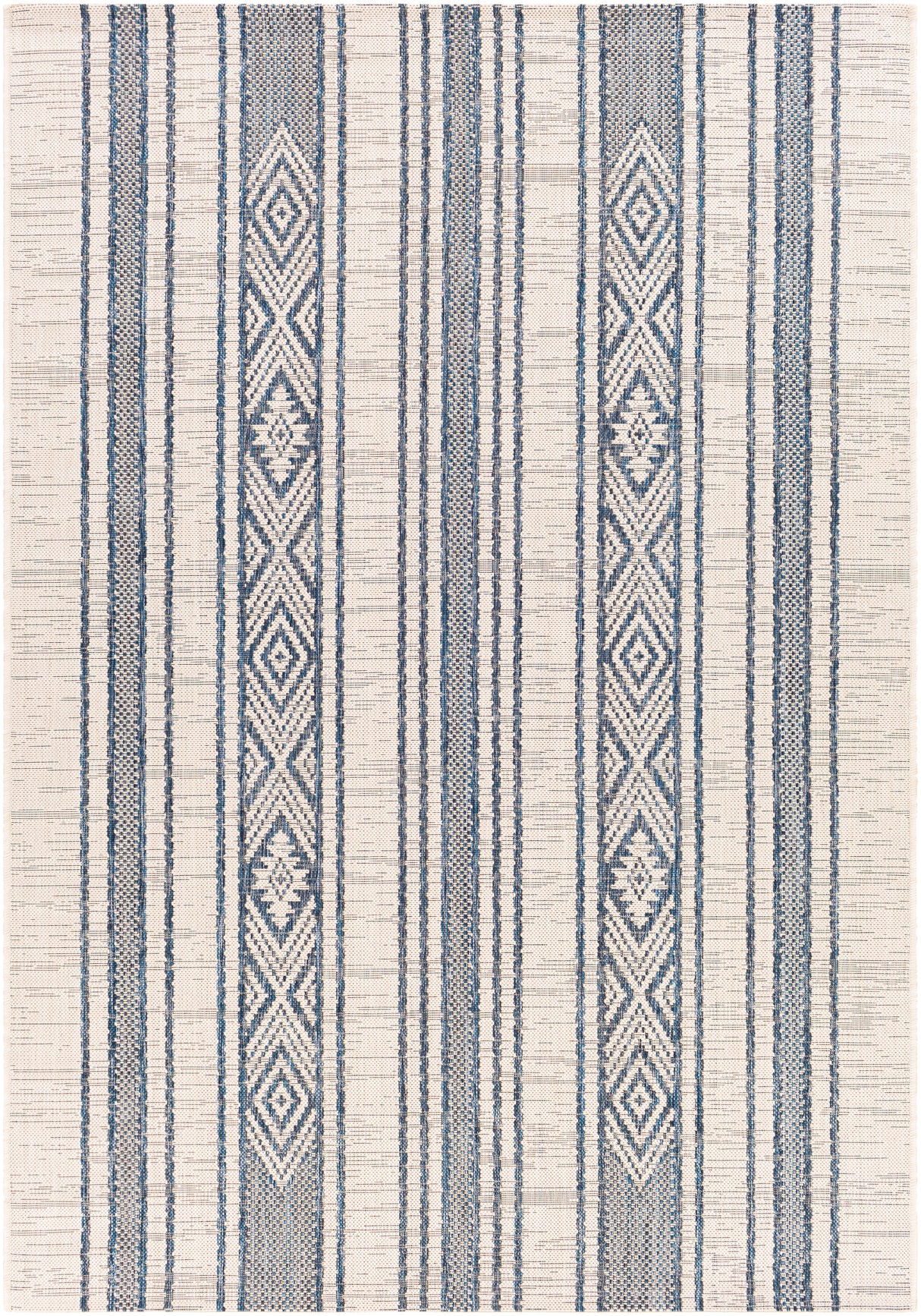 Surya Eagean Eag-2351 Bright Blue, Navy, Pale Blue, White Rugs.
