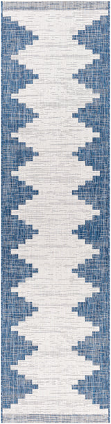 Surya Eagean Eag-2355 Bright Blue, White, Navy, Pale Blue Rugs.