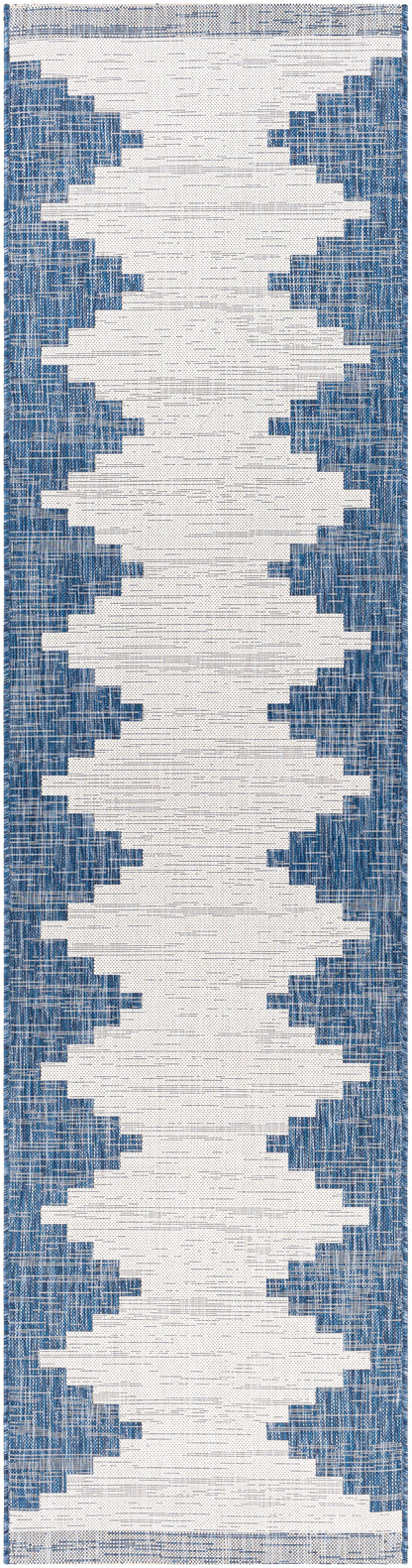 Surya Eagean Eag-2355 Bright Blue, White, Navy, Pale Blue Area Rug