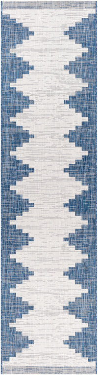 Surya Eagean Eag-2355 Bright Blue, White, Navy, Pale Blue Area Rug